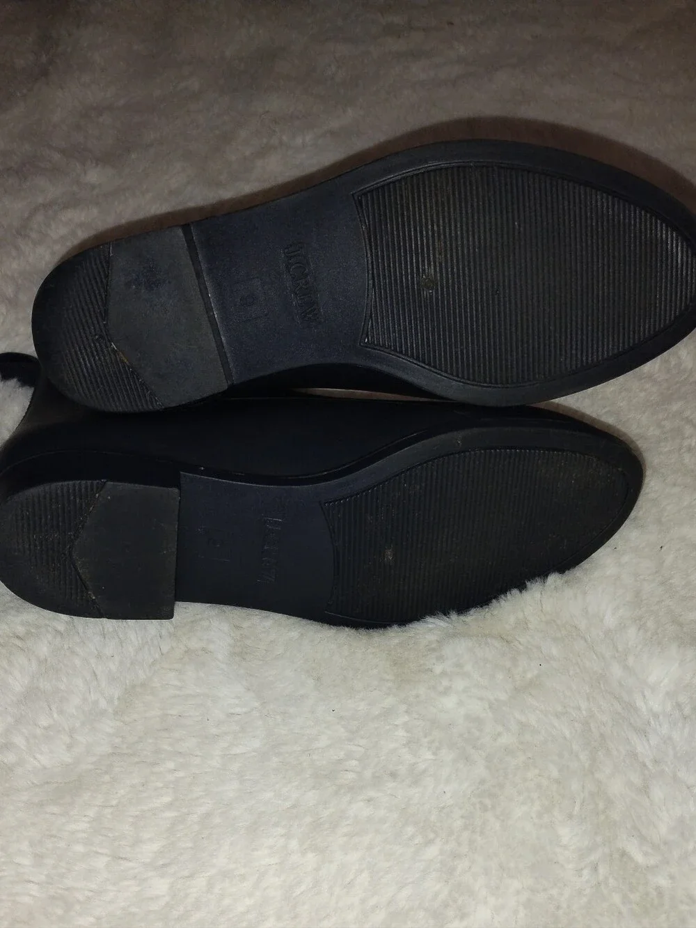 J. Crew Matte Black Chelsea Rain Boots